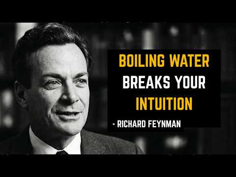 Something Strange Happens When Water Boils: Feynman’s Atomic Story Behind a Simple Kettle