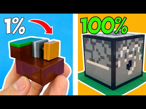 I Spent 3 Years Building Working LEGO Minecraft...