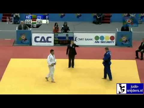 Barna Bor (HUN) - Marius Paskevicius (LTU) [+100kg] semi-final