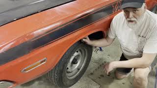 How to restore a stuck brake caliper on a 1970 Mopar