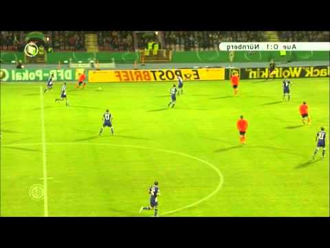 FC Erzgebierge Aue - 1  FC Nürnberg 1:2 DfB Pokal Tore