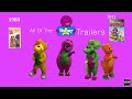 All Of The Barney Trailers From 1988 2011
