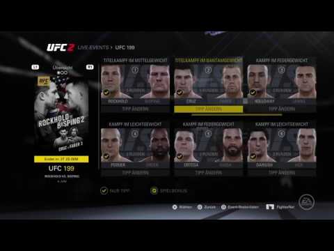 EA SPORTS™ UFC® 2 Live Event UFC 199 Prediction
