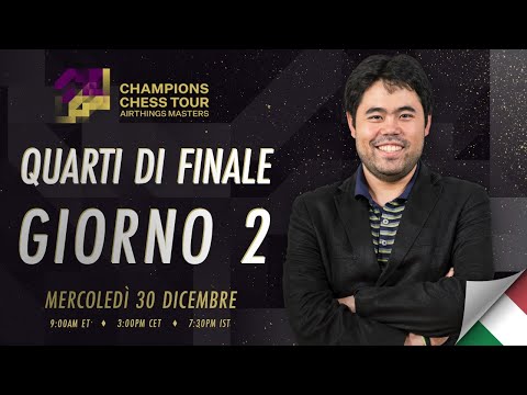 Airthings Masters | Quarti 2 | Carlo Marzano | FM Giuseppe Lettieri | GM Oskar Wieczorek