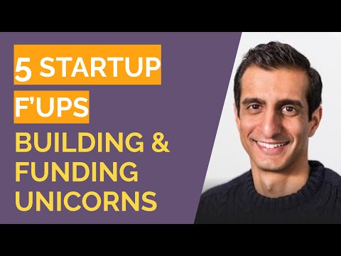 Harj Taggar, Y Combinator - 5 F'ups (& Learnings) from Building & Funding Unicorns