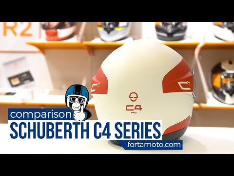 Comparing the Schuberth C4 Basic, Pro & Pro Carbon motorcycle helmets | FortaMoto.com