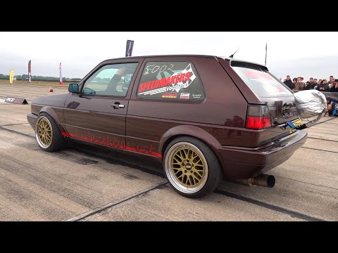 1400HP VW GOLF 2 R33 TURBO 4MOTION - FASTEST GOLF IN THE WORLD!