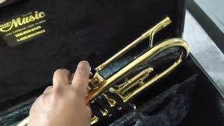 Video thumbnail for Yamaha YTR 6310Z Gold ( muestra para venta ) by Angel Nieves Rivas
