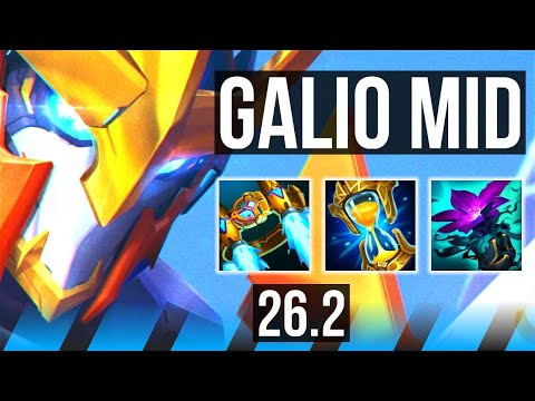 GALIO vs VIKTOR (MID) | KR Challenger | 26.2
