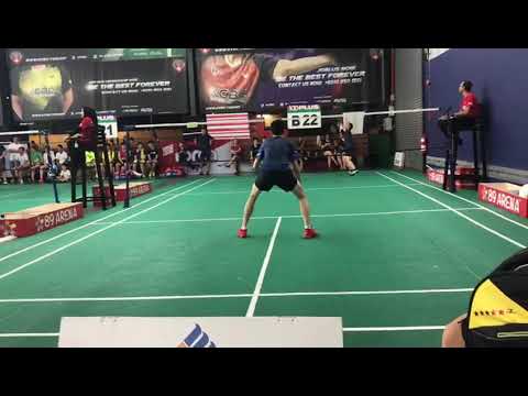 Klang badminton oen 2018 boy single under18
