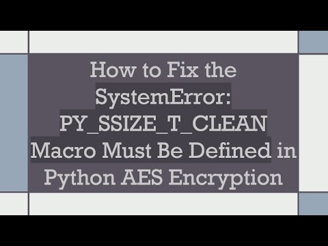 Py_ssize_t_clean Macro Must Be Defined For Formats