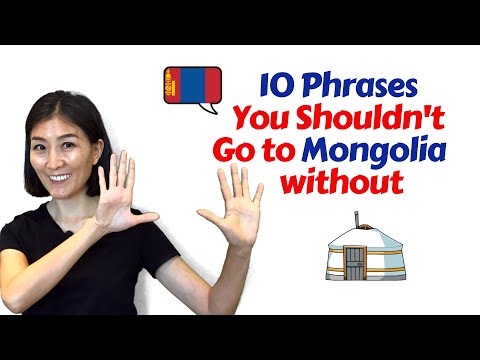Mongolian Language: Top 10 Mongolian Phrases