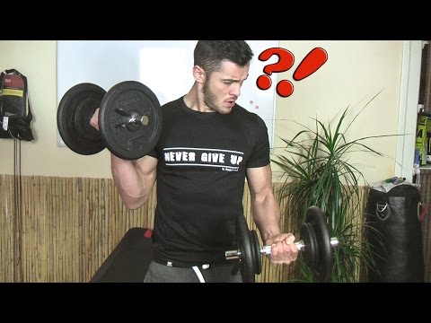 Swing biceps kulturystyki Objawem ostrego bólu w mięśniach