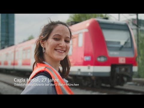 DB-Lokführerin bei der S-Bahn München