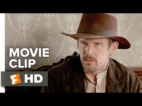 In a Valley of Violence Movie CLIP - Military Talk (2016) - Ethan Hawke Movie
