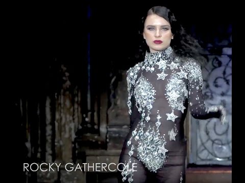Rocky Gathercole at New York Fashion Week Art Hearts Fashion NYFW FW/17