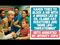 KAREN TRIES TO BLOCK A KID WITH A BROKEN LEG IN ER, CLAIMS CAT SCRATCHES ARE “MORE LIFE-THREATENING”