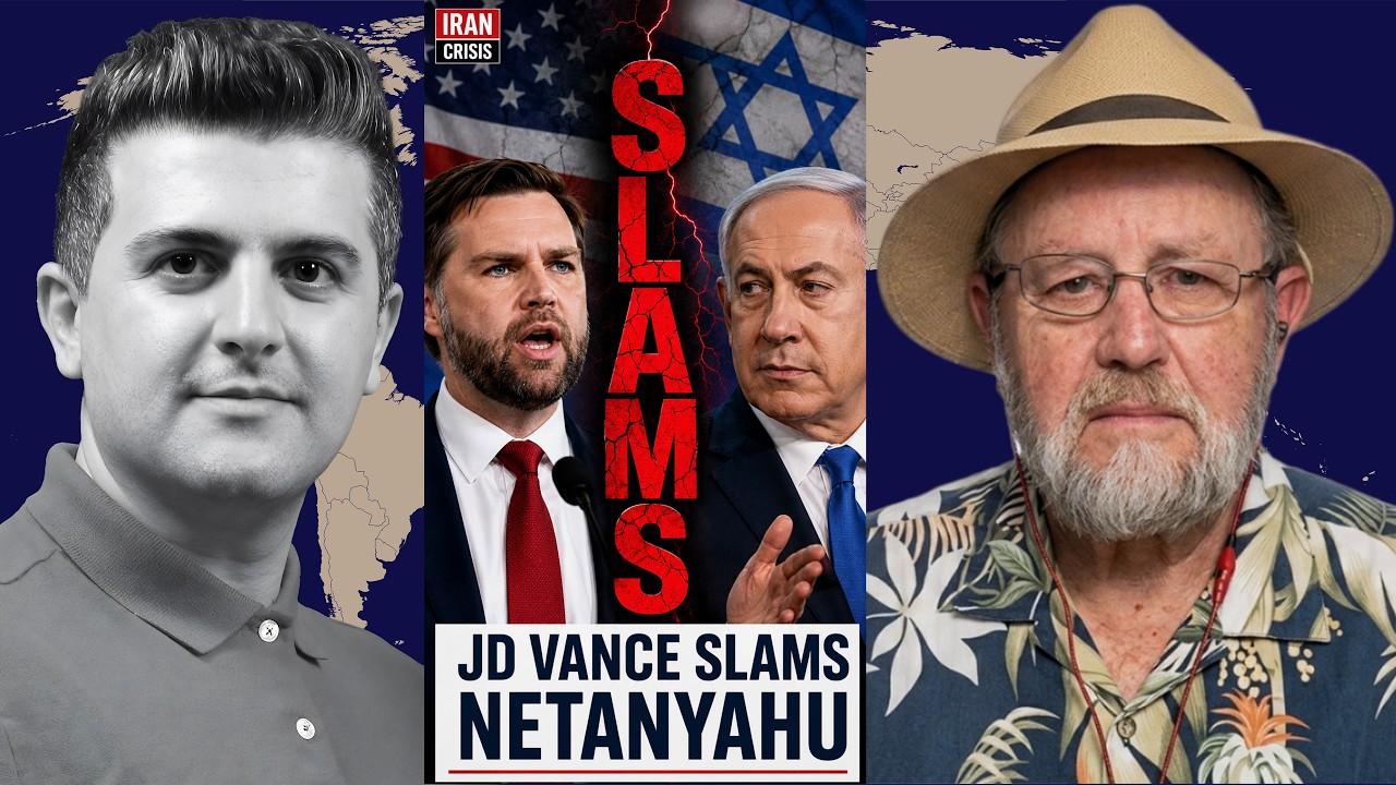 Larry Johnson: "ENOUGH!" - Vice President JD Vance SLAMS Netanyahu's Government in Heated Rant