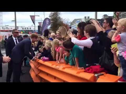 Prince Harry visits Christchurch, New Zealand #RoyalVisitNZ