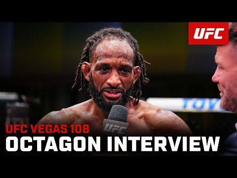 Neil Magny Octagon Interview | UFC Vegas 108