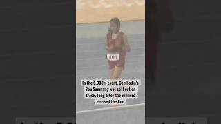 An incredible example of perseverance ❤️🇰🇭 #seagames #cambodia