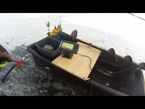 Ensimmäinen pilkkireissu Kellonlahdella –19°C