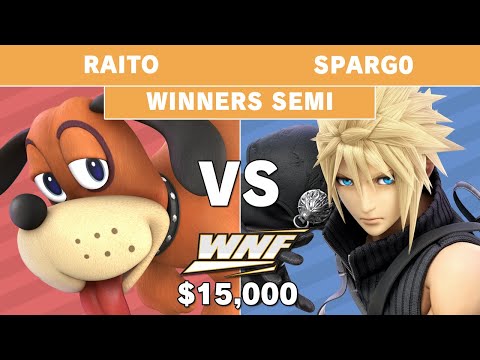 WNF 2.6 $15K - Raito (Duck Hunt) vs Sparg0 (Cloud) - Winners Semis - Smash Ultimate