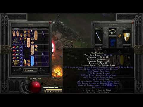 D2r Crafting Infinity in Scythe