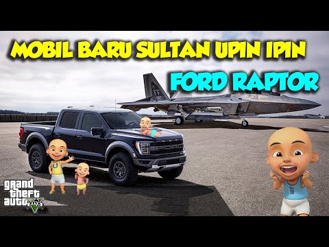 Sultan Upin Ipin & JUNIOR beli Mobil BARU FORD RAPTOR OFFROAD MantuL -GTA V Sultan Upin Ipin Terbaru