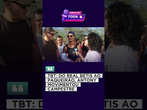 Jogador Antony em Campestre Alagoas