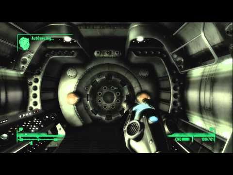 Fallout 3 HD Mothership Zeta Walkthrough Episode 181-Finding The Death Ray Hub!