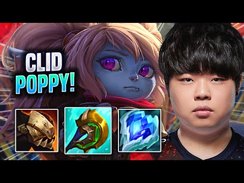 CLID DOMINATING WITH POPPY! - FPX Clid Plays Poppy Jungle vs Lee Sin! | Season 2022