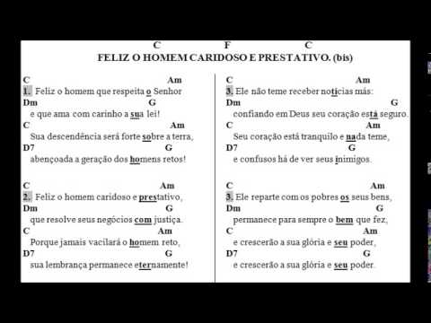 SALMO 111 (112) - FELIZ O HOMEM CARIDOSO E PRESTATIVO - Arq. Goiania