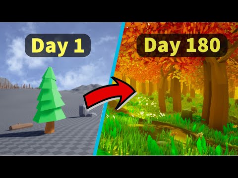 6 Month Game Dev Progress in 2 Minutes