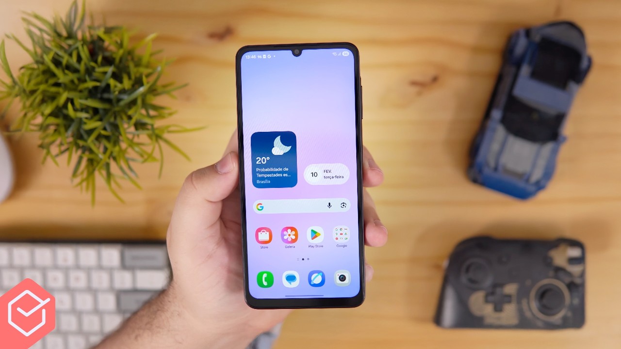 Miniatura da avaliação em vídeo de Smartphone Samsung Galaxy A07 128GB Violeta