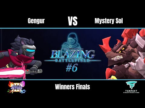Gengur (Clairen) vs Mystery Sol (Galvan) - Rivals II Winners Finals - Blazing Battlefield #6