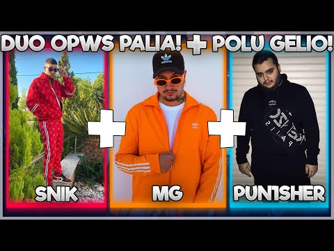 DUO ΟΠΩΣ ΠΑΛΙΑ! PUN1SHER FT SNIK & MG! + ΠΟΛΥ ΓΕΛΙΟ!
