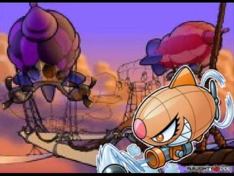 Power-Up + Hot Air Skyway (Kirby's Dreamland + Crash Team Racing)