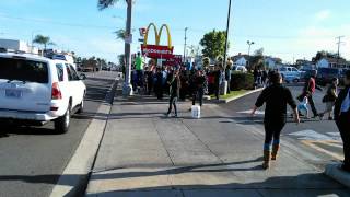 Dana High Came To McDonalds In San Pedro