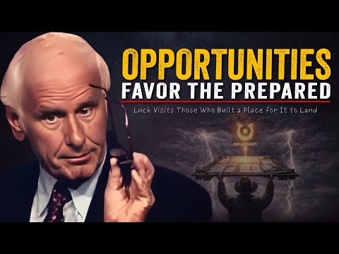 Opportunities Favor The Prepared | Jim Rohn Motivation