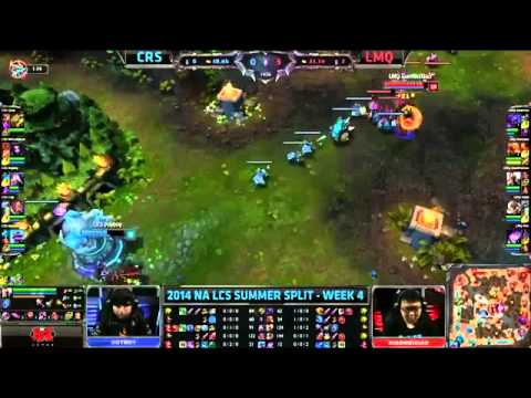 Curse vs LMQ | CRS vs LMQ | 2014 NA LCS Summer Split W4D2 G1 [HQ]
