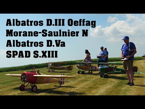 Great War Flying Circus | obří RC modely letadel | 4K | Halenkovice 2022