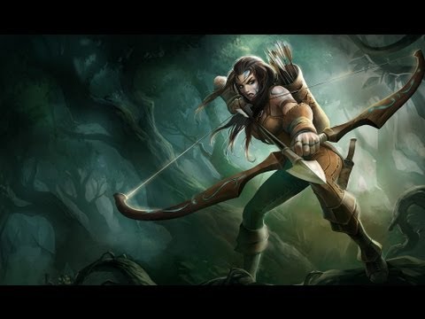 Woad Ashe League of Legends Skin Spotlight