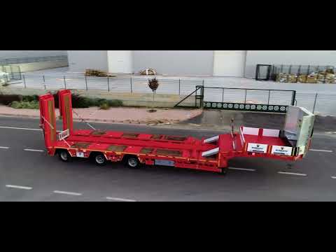 KMD 3 AXLE EXTENDABLE AND HYDRAULİC SİDE EXTENSİON LOWBED