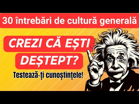 General knowledge test - 30 questions with answers from various fields