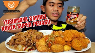 Download lagu MUKBANG YOSHINOYA SAMBEL KOREK SUPER PEDES TERBARU!! mp3