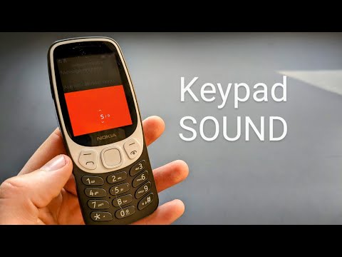Nokia 3210 4G - Change Keypad Sound Beep Volume or Remove Completely