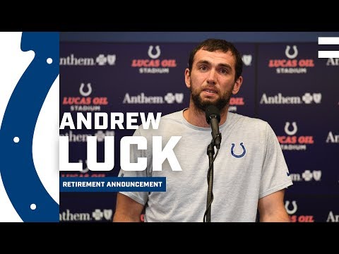 Andrew Luck Announces His Retirement From The NFL