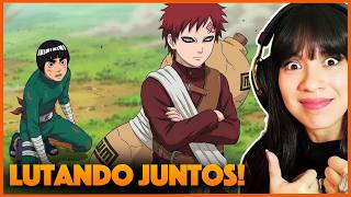 [REACT] Gaara ALIADO! Ele ajudou o Rock Lee! Ep 123-125