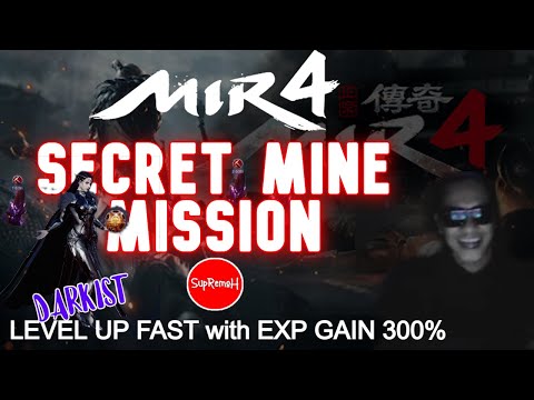 Clear Fast all Levels in Mir 4 Secret Mine Mission Guide #mir4 #mir4ph #gaming